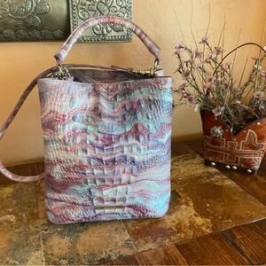 Brahmin Aura Melbourne Amelia Bucket Bag